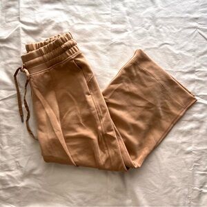 Lululemon wide-leg crop sweatpants
